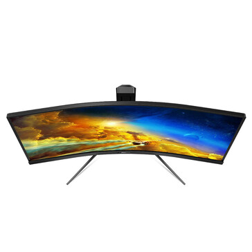 Philips 345M1CR Momentum UltraWide gaming monitor. (Image source: Philips)