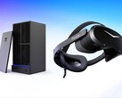 Pimax Spation mini-PC and Crystal Pro VR headset.