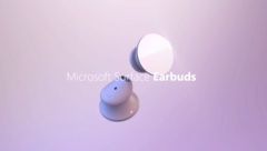 The Surface Earbuds. (Source: Microsoft)