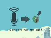 Rather than pressing the screen to move Pepe up, users had to control the Frog by screaming into their iPhone. (Source: Vice Motherboard)
