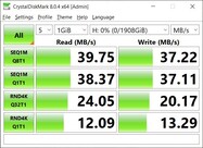 Rear USB-A 2.0 (Alienware 13, MAC): Crystaldiskmark 8