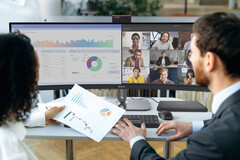 The Philips 49B2U6903CH is like having a pair of 27-inch and 16:9 monitors placed next to each other. (Image source: Philips)