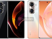 The Honor 60 Pro 5G will feature a pinhole display with slim bezels (Image source: 91Mobiles)