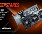AMD's Monster Hunter Wilds-themed Radeon RX 9070 XT giveaway (image source: AMD on X)