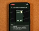 Android 17 is expected to separate notifications and quick settings. (Image source: Gavin Phillips / Mystic Leaks, edited)