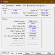 CPU-Z Memory