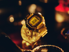 Casio’s CRW-001G-9 ring watch (pictured) is launching in the UK. (Image source: Casio)