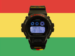 The G-Shock x Channel One Soundsystem Collaboration Watch (pictured) will launch in the UK. (Image source: Casio, edited)