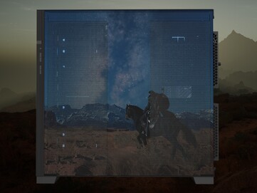 Maingear Crimson Desert Limited Edition PC right panel is shown