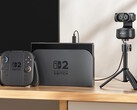 The Emeet Pixy dual-camera 4K webcam automatically tracks Nintendo Switch 2 gamers as they move about the room. (Image source: Emeet)