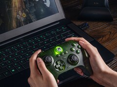 The GamerSir Jade Green Ultimate controller features a translucent jade green shell (Image source: 8Bitdo)