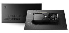 The Nvidia GeForce RTX 4070 Super Founders Edition comes in a new matte finish. (Image Source: Nvidia)
