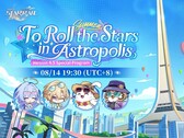 Official promotional key art for Honkai: Star Rail Version 4.5, "To Roll the Stars in Astropolis."