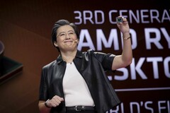 Lisa Su stated "Threadripper will have to move up". (Image source: TechCrunch)