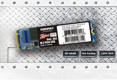 The new PJ-3280 budget NVMe SSD from Kingmax is around 3 times faster than the top SATA III SSDs. (Source: Kingmax)