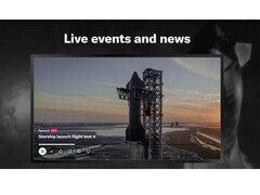 X TV is designed to bring exclusive content and live events to your home TV in addition to videos from X.  (Image source: GooglePlay Store)