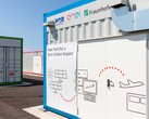 The project used 762 car batteries from Merces-Benz, Stellantis, and Nissan. (Image source: Enel)