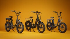 The RadRunner Max Cargo utility e-bike features a 750 W rear mounted moter (Image source: Rad Power Bikes)