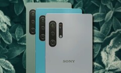 A fan-made concept of the Sony Xperia 1 V shows it with additional camera equipment. (Image source: PEACOCK & Unsplash - edited)