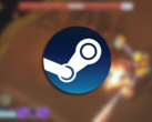 Galactic Glitch first entered early access last year in July, and it's a twin-stick shooter with a unique physics-based mechanic. Pictured - a blurry snapshot from the game with the Steam logo overlaid on top. (Image source: Steam - Edited)