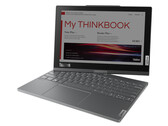 The ThinkBook Plus Twist has a unibody CNC design and a Storm Grey colourway. (Image source: Lenovo)