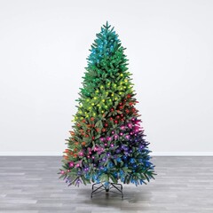 The Twinkly Pre-Lit Christmas Tree is discounted in the US. (Image source: Amazon)