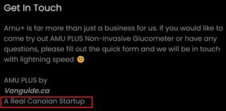 "Canaian startup". (Image source: Vanguide)