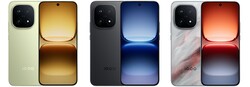 Colour variants of the Vivo iQOO 15