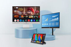 Asus has launched a trio of decently-specced ZenScreen monitors ahead of CES 2025. (Image source: DisplaySpecifications)