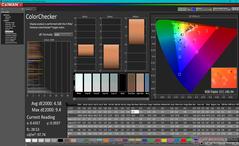 ColorChecker before calibration