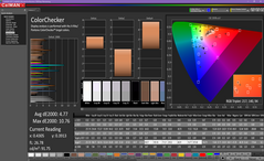 ColorChecker before calibration