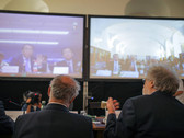 Austrian and Chinese scientists conversed over the quantum-secured communication line. (Source: Austrian Academy of Sciences)