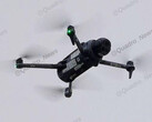The Mavic 4 Pro sports a different camera design to the existing Mavic 3 series. (Image source: via @Quadro_News)