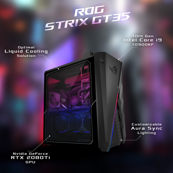 Asus ROG Strix GT35. (Image source: Asus via TechPowerUp)