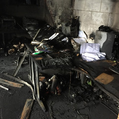 The Allplas store in Letchworth caught fire when a HP laptop exploded. (Source: The Comet)