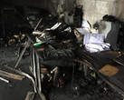 The Allplas store in Letchworth caught fire when a HP laptop exploded. (Source: The Comet)