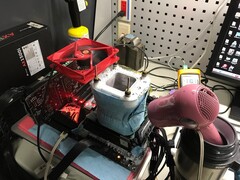 Too fast but not furious: sofos1990's overclocking setup. (Source: HWBOT)