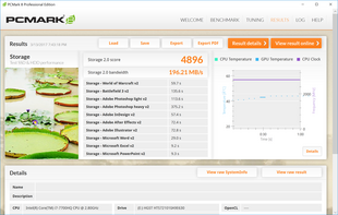 PCMark 8 Storage Accelerated