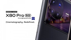 The X80 Pro is not getting a Plus version. (Source: Vivo)