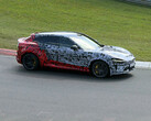 Camouflaged Xiaomi YU7 GT at Nurburgring. (Image source: Niubei Shehuiren/Weibo)