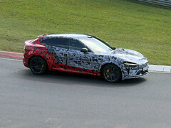 Camouflaged Xiaomi YU7 GT at Nurburgring. (Image source: Niubei Shehuiren/Weibo)