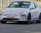 The 2026 Tesla Model Y Performance testing at Nürburgring. (Image source: Carscoops)