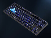 The Aethon 550 TKL will be available in the EU at €129. Pictured: a promo picture of the gaming keyboard. (Image source: Acer)
