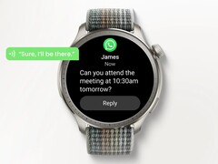The Amazfit Balance smartwatch is receiving a new OTA update. (Image source: Amazfit)