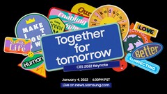 Samsung teases its CES 2022 keynote. (Source: Samsung)