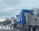 Denali's mobile food recycler unit tackles the problem of foods being dumped rather than recycled during emergency situations. (Image source: Denali on LinkedIn)