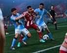 Image showing players trying to take control of the ball. (Image Source: EA) 