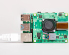 The PoE+ HAT is a relatively short HAT for Raspberry Pi boards. (Image source: Raspberry Pi Foundation)