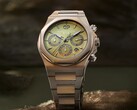 The Girard-Perregaux Laureato Chronograph Aston Martin Edition is powered by a GP03300 caliber (Image source: Girard-Perregaux)