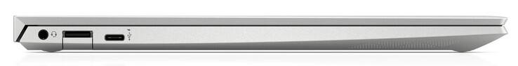 Bên trái: giắc âm thanh kết hợp, USB 3.2 Gen 1 (Loại A), USB 3.2 Gen 1 (Loại-C; chức năng DisplayPort, Power Delivery 3.0)